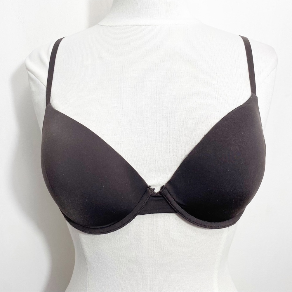 Aerie padded push up underwire bra 34C chocolate brown